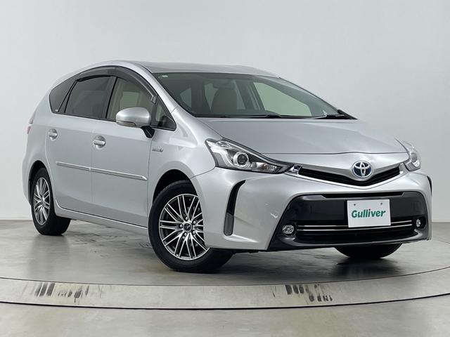 プリウスアルファ 純正ナビ(FM/AM/CD/DVD/HDMI/Bluetooth) バックカメラ フルセグテレビ クルーズコントロール ビルトインETC 運転席パワーシート ハーフレザーシート オートLEDライト(66枚目)