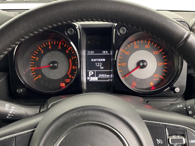 ジムニー XC 純正ナビ 地デジワンセグ バックカメラ ETC ドライブレコーダー クルーズコントロール 衝突軽減 車線逸脱警報 ダウンヒルアシストコントロール シートヒーター アイドリングストップ 純正フロアマット(14枚目)