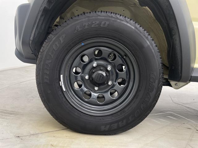 ジムニーシエラ JL シートヒーター 車線逸脱警報 衝突軽減ブレーキ クリアランスソナー ダウンヒルアシストコントロール フロントフォグランプ ヒーテッドミラー 背面タイヤ 電動格納ミラー アイドリングストップ スマートキ(69枚目)