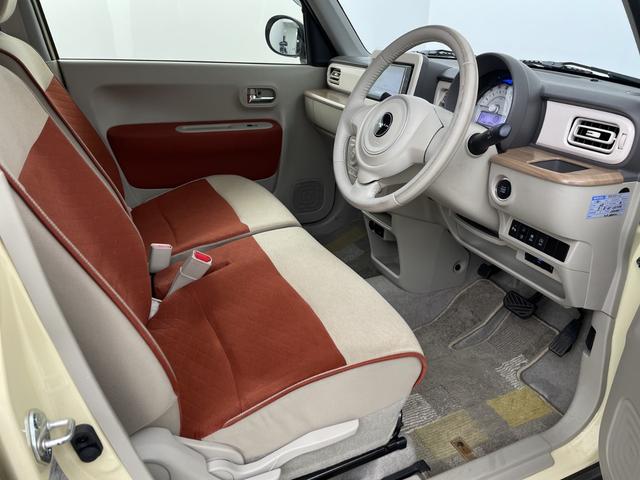 アルトラパン X 社外ナビ 地デジフルセグ バックカメラ ドラレコ ETC 衝突軽減ブレーキ 車線逸脱警報 クリアランスソナー シートヒーター アイドリングストップ プッシュスタート 純正フロアマット 純正ドアバイザー(33枚目)