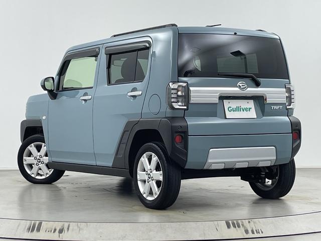 タフト Gターボ クロムベンチャー ガラスルーフ 純正ナビ 全方位カメラ フルセグテレビ ETC ドライブレコーダー レーダークルーズコントロール 衝突被害軽減ブレーキ 車線逸脱警報 クリアランスソナー シートヒーター ブレーキホールド(67枚目)