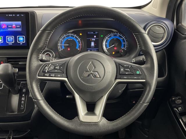 eKクロス T マイパイロット バックカメラ ETC シートヒーター 衝突軽減ブレーキ レーンキープアシスト 先行車発進お知らせ機能 ブレーキホールド ダウンヒルアシストコントロール LEDヘッドライト フォグランプ(8枚目)