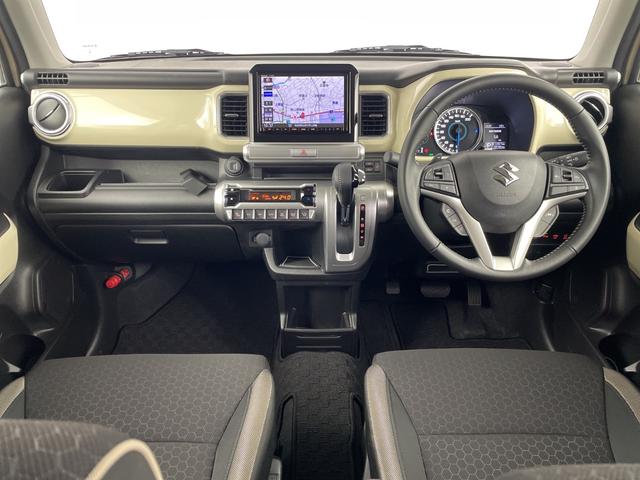 クロスビー ハイブリッドＭＺ　純正ナビ　全方位カメラ　フルセグテレビ　ビルトインＥＴＣ　前後ドライブレコーダー　シートヒーター　パドルシフト　レーダークルーズコントロール　衝突被害軽減ブレーキ　車線逸脱警報　後方コーナーセンサー（7枚目）