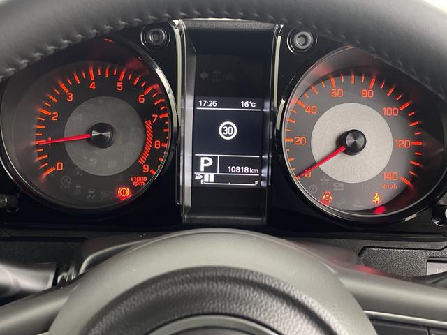 ジムニー ＸＣ　純正８インチナビ　バックカメラ　フルセグテレビ　ビルトインＥＴＣ２．０　前後ドライブレコーダー　クルーズコントロール　衝突被害軽減ブレーキ　車線逸脱警報　シートヒーター　ヒーテッドドアミラー　ＬＥＤ（14枚目）