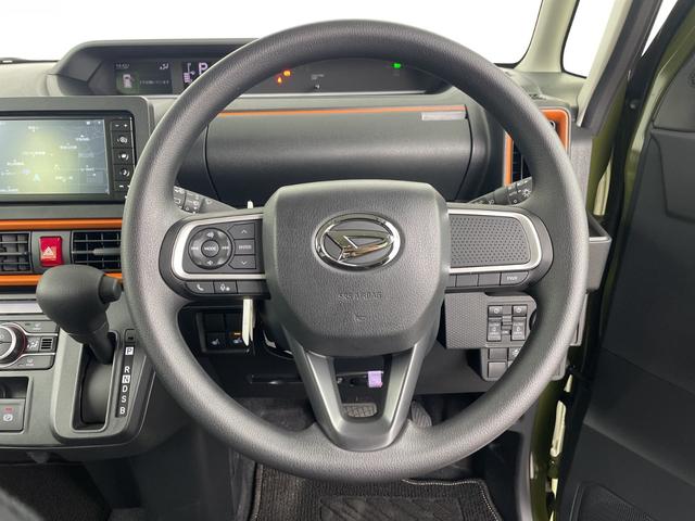 タント ファンクロス 純正ナビ フルセグテレビ バックカメラ 前方ドライブレコーダー 両側パワースライドドア シートヒーター 衝突被害軽減ブレーキ 車線逸脱警報 クリアランスソナー 電子パーキングシステム ブレーキホールド(9枚目)