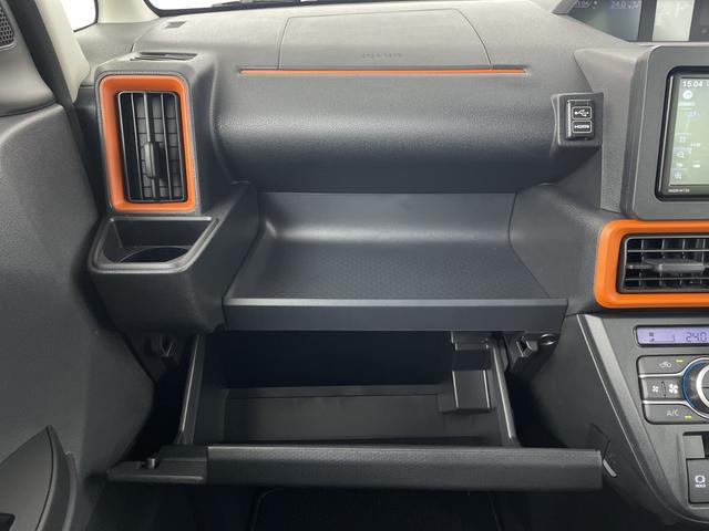 タント ファンクロス 純正ナビ フルセグテレビ バックカメラ 前方ドライブレコーダー 両側パワースライドドア シートヒーター 衝突被害軽減ブレーキ 車線逸脱警報 クリアランスソナー 電子パーキングシステム ブレーキホールド(24枚目)