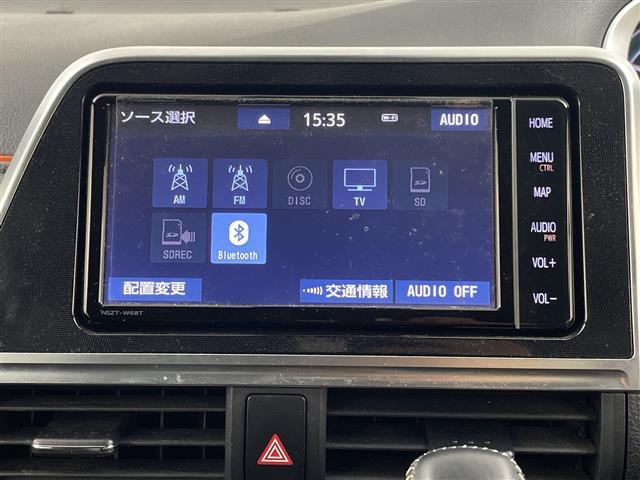 シエンタ ハイブリッドＧ　クエロ　純正ナビ　バックカメラ　フルセグテレビ　ビルトインＥＴＣ　両側パワースライドドア　クルーズコントロール　衝突軽減ブレーキ　レーンキープアシスト　オートマティックハイビーム　純１５インチ正アルミホイール（8枚目）