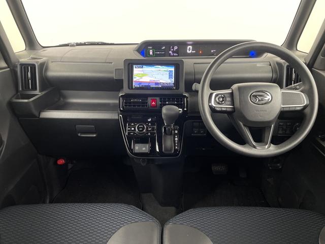 タント カスタムＸ　純正ナビ　バックカメラ　フルセグテレビ　ＥＴＣ　ドライブレコーダー　両側パワースライドドア　シートヒーター　衝突被害軽減ブレーキ　車線逸脱警報　クリアランスソナー　オートハイビーム　純正アルミホイール（7枚目）