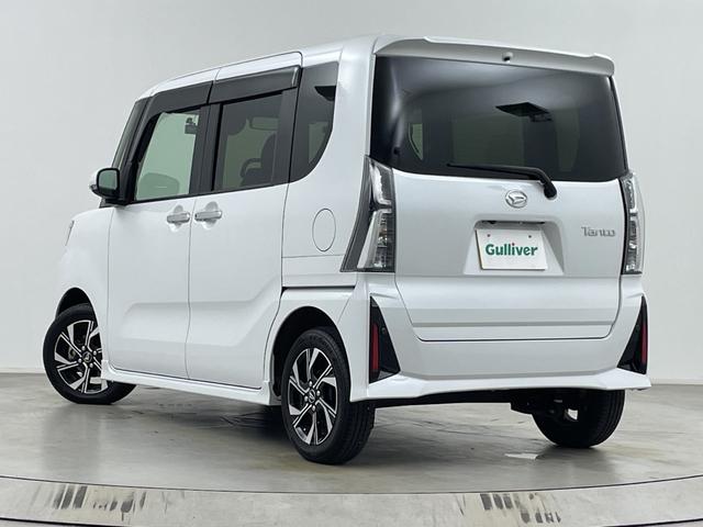 タント カスタムＸ　純正ナビ　バックカメラ　フルセグテレビ　ＥＴＣ　ドライブレコーダー　両側パワースライドドア　シートヒーター　衝突被害軽減ブレーキ　車線逸脱警報　クリアランスソナー　オートハイビーム　純正アルミホイール（65枚目）