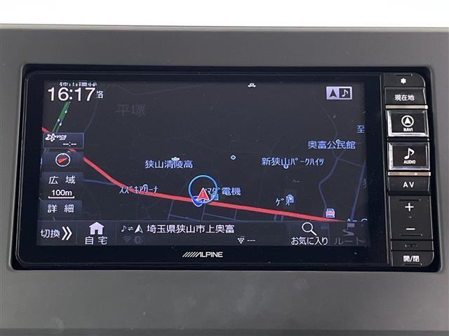 ルークス Ｘ　社外ナビ　バックカメラ　パワースライドドア　ＥＴＣ　衝突軽減ブレーキ　レーンキープアシスト　アイドリングストップ　盗難防止措置　プッシュスタート　スマートキー　ステアリングスイッチ　フロアマット（4枚目）