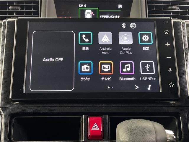 ルーミー G 純正ディスプレイオーディオ 地デジワンセグ 全方位カメラ ETC シートヒーター 両側パワースライドドア 衝突軽減ブレーキ クリアランスソナー アイドリングストップ ロールサンシェード フロアマット(7枚目)