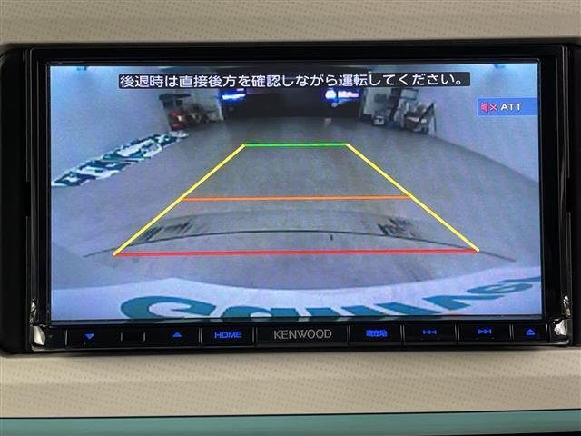 ムーヴキャンバス Xリミテッドメイクアップ SAII 社外ナビ バックカメラ 前後ドライブレコーダー ETC 両側パワースライドドア 衝突軽減ブレーキ アイドリングストップ オートライト 純正フロアマット プッシュスタート ドアバイザー フォグランプ(3枚目)