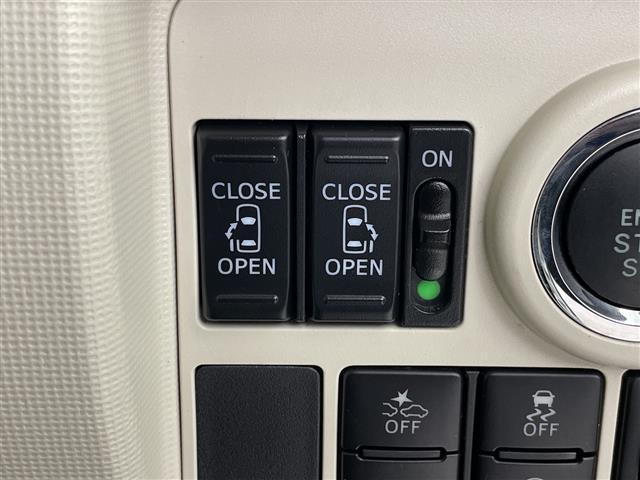 ムーヴキャンバス Xリミテッドメイクアップ SAII 社外ナビ バックカメラ 前後ドライブレコーダー ETC 両側パワースライドドア 衝突軽減ブレーキ アイドリングストップ オートライト 純正フロアマット プッシュスタート ドアバイザー フォグランプ(7枚目)