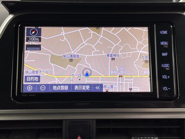 シエンタ Ｇ　セーフティエディションＩＩ　純正ナビ　ビルトインＥＴＣ２．０　前後ドライブレコーダー　バックカメラ　前席シートヒーター　両側パワースライドドア　衝突軽減ブレーキ　レーンキープアシスト　ステアリングヒータ　オートマチックハイビーム（8枚目）