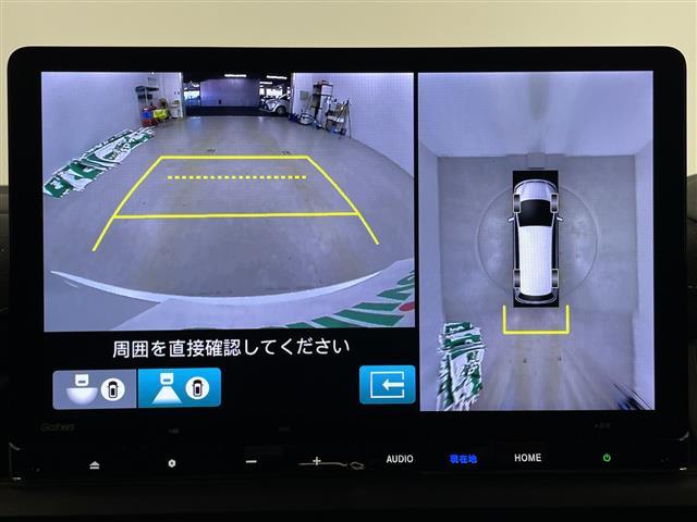 ステップワゴン ｅ：ＨＥＶスパーダ　プレミアムライン　後席モニター　純正ナビ　全方位カメラ　クルーズコントロール　ビルトインＥＴＣ　ＢＳＭ　電動リアゲート　両側パワースライドドア　オットマン　シートヒーター　アダプティブクルーズコントロール　パドルシフト（3枚目）