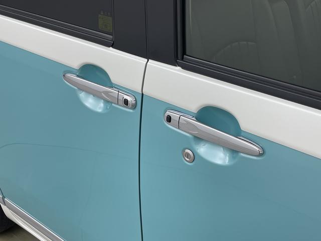 ムーヴキャンバス ＧメイクアップＶＳ　ＳＡＩＩＩ　純正ナビ　全方位カメラ　地デジワンセグ　前方ドライブレコーダー　ＥＴＣ　衝突軽減ブレーキ　オートマチックハイビーム　シートヒーター　両側パワースライドドア　レザー調シートカバー　純正フロアマット（60枚目）