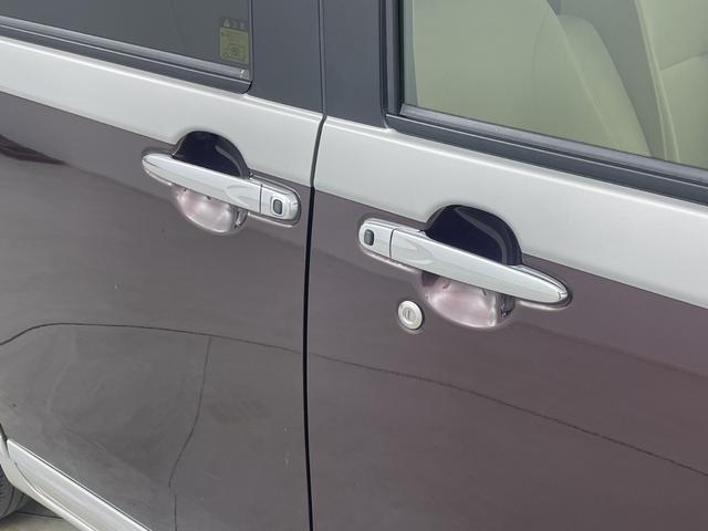 ムーヴキャンバス Gメイクアップ SAIII 純正8インチナビ バックカメラ 地デジフルセグ ETC 両側パワースライドドア 衝突軽減ブレーキ オートマチックハイビーム アイドリングストップ 純正フロアマット 純正ドアバイザー プッシュスタート(50枚目)