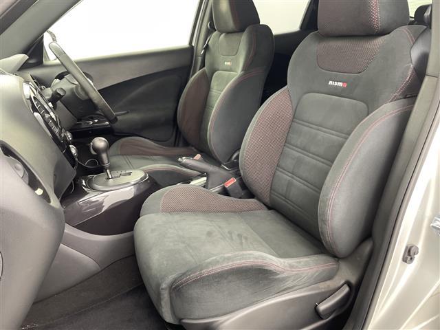 ジューク ニスモ 純正ナビ(FM/AM/CD/DVD/Bluetooth/TV) 全方位カメラ 前後ドライブレコーダー ビルトインETC センターデフロック 純正フロアマット 純正アルミホイール プッシュスタート(21枚目)