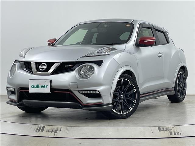 ジューク ニスモ 純正ナビ(FM/AM/CD/DVD/Bluetooth/TV) 全方位カメラ 前後ドライブレコーダー ビルトインETC センターデフロック 純正フロアマット 純正アルミホイール プッシュスタート(37枚目)