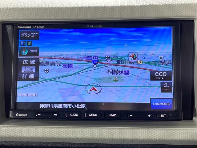 アルト Ｓ　純正７インチナビ（Ｐａｎａｓｏｎｉｃ）　ＦＭ／ＡＭ／ＣＤ／Ｂｌｕｅｔｏｏｔｈ／ワンセグＴＶ　　レーダーブレーキサポート　運転席シートヒーター　ＥＴＣ　アイドリングストップ（7枚目）