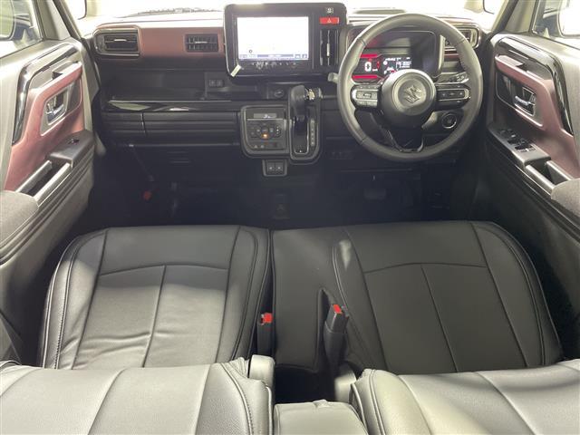 スペーシアカスタム ハイブリッドXSターボ 純正ナビ 全方位カメラ スズキセーフティサポート 衝突軽減ブレーキ レーンキープ クルコン HUD LED 革巻ステアリング パドルシフト ステアリングヒーター  シートヒーター USB電源ソケット(2枚目)