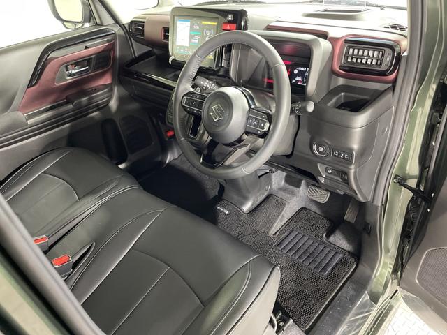 スペーシアカスタム ハイブリッドXSターボ 純正ナビ 全方位カメラ スズキセーフティサポート 衝突軽減ブレーキ レーンキープ クルコン HUD LED 革巻ステアリング パドルシフト ステアリングヒーター  シートヒーター USB電源ソケット(32枚目)