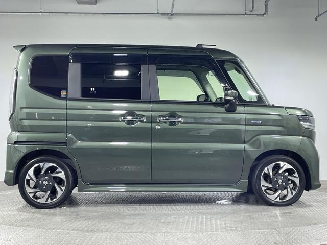 スペーシアカスタム ハイブリッドXSターボ 純正ナビ 全方位カメラ スズキセーフティサポート 衝突軽減ブレーキ レーンキープ クルコン HUD LED 革巻ステアリング パドルシフト ステアリングヒーター  シートヒーター USB電源ソケット(62枚目)