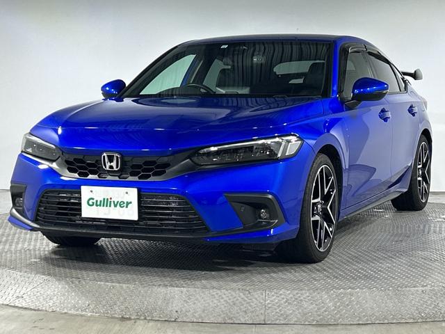 シビック LX 純正DA Hセンシング Bカメラ フルセグ LED 純正サイド/リアスポイラー ETC2.0 半革シート 革巻ステアリング 前シートヒーター アイドリングS 無限ドアバイザー スマートキー プッシュS(55枚目)