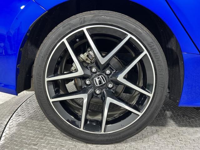 シビック LX 純正DA Hセンシング Bカメラ フルセグ LED 純正サイド/リアスポイラー ETC2.0 半革シート 革巻ステアリング 前シートヒーター アイドリングS 無限ドアバイザー スマートキー プッシュS(65枚目)