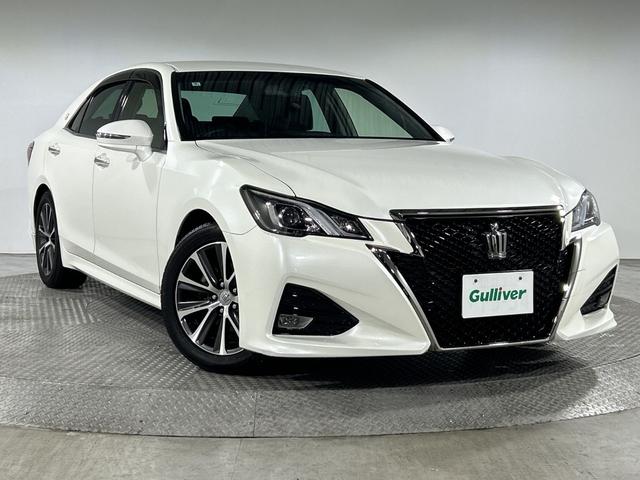 クラウン アスリートS-T 純正8型SDナビ バックカメラ フルセグ クルコン SOSコール アイドリングS ECO 革巻きステアリング パドルシフト 純正リアアンダースポイラー ETC 純正17インチAW lEDヘッドランプ(62枚目)