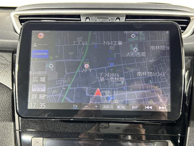 エクストレイル 20X エマージェンシーブレーキパッケージ 社外9型ナビ Bカメラ LDW AEB 進入禁止 アイドリングS カブロンシート 前席シートヒーター 革巻きステアリング 前後ソナー LED 社外前ドラレコ インテリキー プッシュスタート(4枚目)