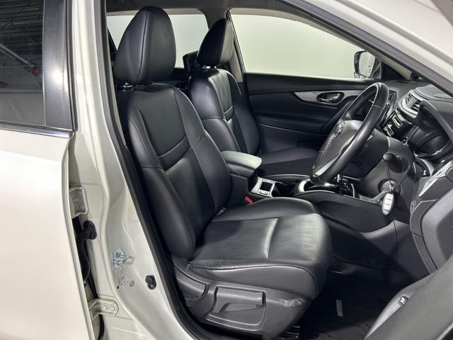 エクストレイル 20X エマージェンシーブレーキパッケージ 社外9型ナビ Bカメラ LDW AEB 進入禁止 アイドリングS カブロンシート 前席シートヒーター 革巻きステアリング 前後ソナー LED 社外前ドラレコ インテリキー プッシュスタート(47枚目)