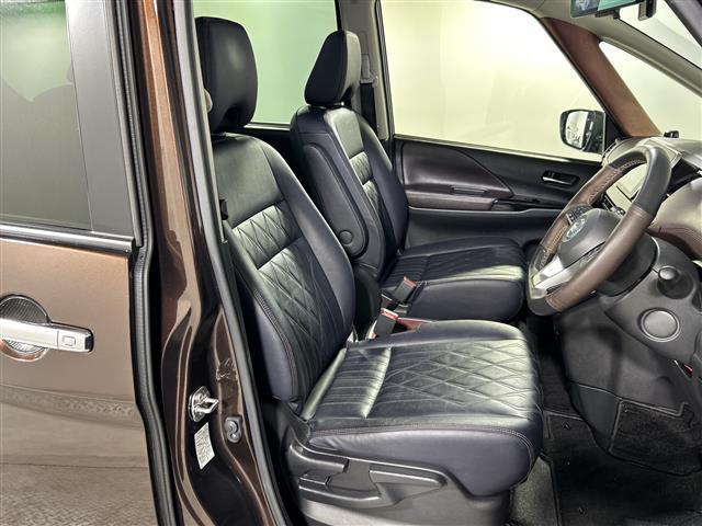 セレナ e-パワー ハイウェイスターG 社外ナビ アラウンドビューM 先進安全装備 プロパイロット Dルームミラー パーキングA 両側電動 ステアリングH 合皮シート 社外TPMS ブラウン内装 2列目3列目シートバックT/USBソケット(27枚目)