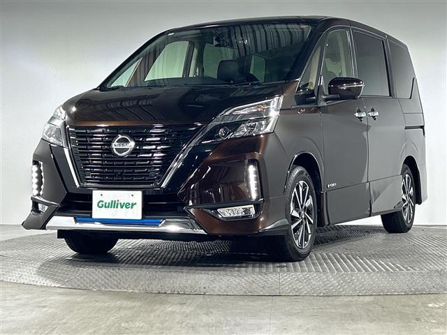 セレナ e-パワー ハイウェイスターG 社外ナビ アラウンドビューM 先進安全装備 プロパイロット Dルームミラー パーキングA 両側電動 ステアリングH 合皮シート 社外TPMS ブラウン内装 2列目3列目シートバックT/USBソケット(32枚目)