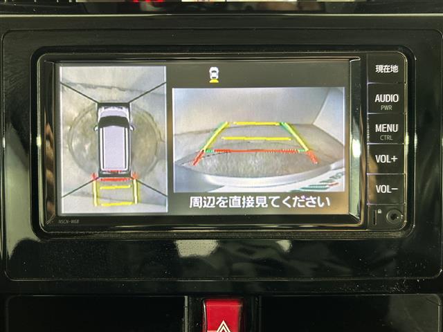 ルーミー カスタムG 純正ナビ パノラミックビューM 両側電動 スマートアシスト クルコン AHB 革巻きステアリング 前後ソナー LEDヘッド/フォグランプ 純正14インチAW アイドリングS スマートキー プッシュS(6枚目)