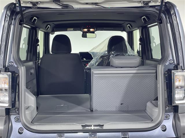 タフト G ダーククロムベンチャー 届出済未使用車 ガラスルーフ シートヒーター 電動サイドブレーキ オートブレーキホールド アイドリングストップ機能 コーナーセンサー 革巻きステアリング ステアリングスイッチ LEDライト フォグ(27枚目)