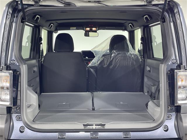 タフト G ダーククロムベンチャー 届出済未使用車 ガラスルーフ シートヒーター 電動サイドブレーキ オートブレーキホールド アイドリングストップ機能 コーナーセンサー 革巻きステアリング ステアリングスイッチ LEDライト フォグ(28枚目)