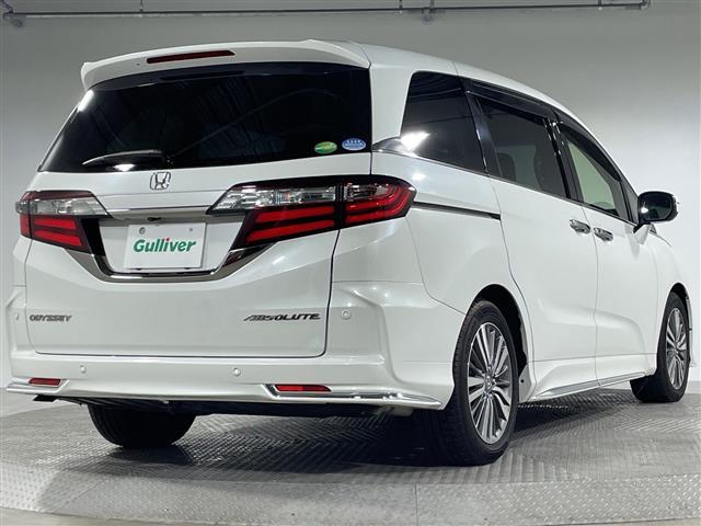 オデッセイ アブソルート・EXホンダセンシング ホンダセンシング 純正8型ナビ 全方位カメラ パーキングアシスト 両側電動スライドドア シートヒーター パワーシート オットマン ビルトインETC2.0 前後ドライブレコーダー パドルシフト LED(39枚目)