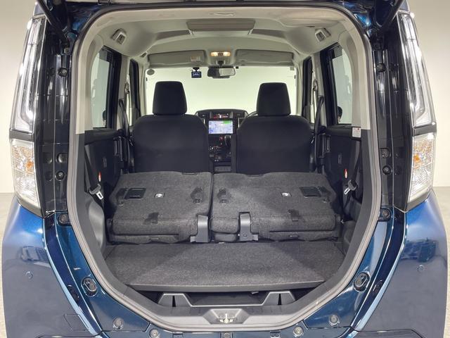 ルーミー カスタムＧ　トヨタセーフティセンス　純正９インチナビ　バックカメラ　後席モニター　ＥＴＣ　前後ドライブレコーダー　電動サイドブレーキ　コーナーセンサー　革巻きステアリング　ステアリングスイッチ　ＬＥＤヘッドライト（56枚目）