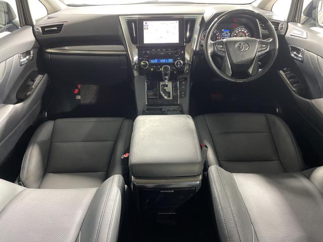 アルファード ２．５Ｓ　Ｃパッケージ　純正９型ＤＡ　純正　ナビ　Ｂカメラ　両側電動　ツインムーンルーフ　セーフティセンス　ＡＨＢ　ＢＳＭ　ＰＢＤ　モデリスタエアロ／マフラー　Ｄミラー　前席シートヒーター／ベンチレーション　ＡＣ１００Ｖ（2枚目）