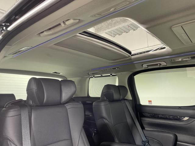 アルファード ２．５Ｓ　Ｃパッケージ　純正９型ＤＡ　純正　ナビ　Ｂカメラ　両側電動　ツインムーンルーフ　セーフティセンス　ＡＨＢ　ＢＳＭ　ＰＢＤ　モデリスタエアロ／マフラー　Ｄミラー　前席シートヒーター／ベンチレーション　ＡＣ１００Ｖ（4枚目）