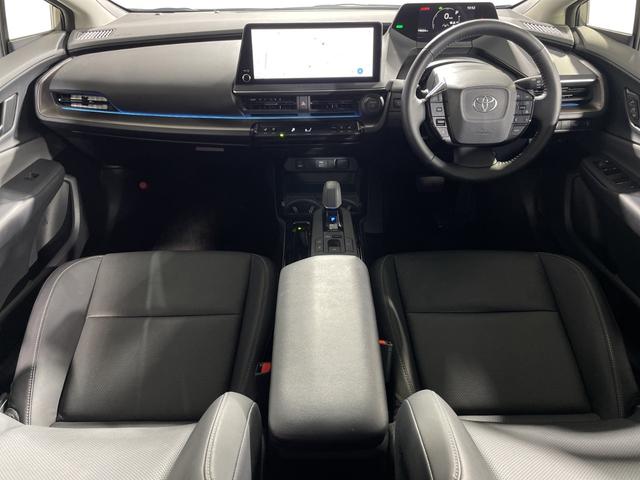 プリウス Ｚ　トヨタセーフティセンス　純正１２．３型ＤＡ　パノラミックビューモニター　デジタルインナーミラー　ＡＣ１００Ｖ　ＢＳＭ　置くだけ充電　メモリシート　シートヒーター　ベンチレーション　モデリスタエアロ（2枚目）