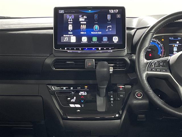 ルークス ハイウェイスターＧタボアバンクロムプロパイロットＥＤ　プロパイロット　社外ディスプレイオーディオ　アラウンドビューモニター　両側電動スライドドア　アイドリングストップ機能　インテリジェントキー　プッシュスタートボタン　ＬＥＤ　フォグランプ　マット　ＡＷ（18枚目）