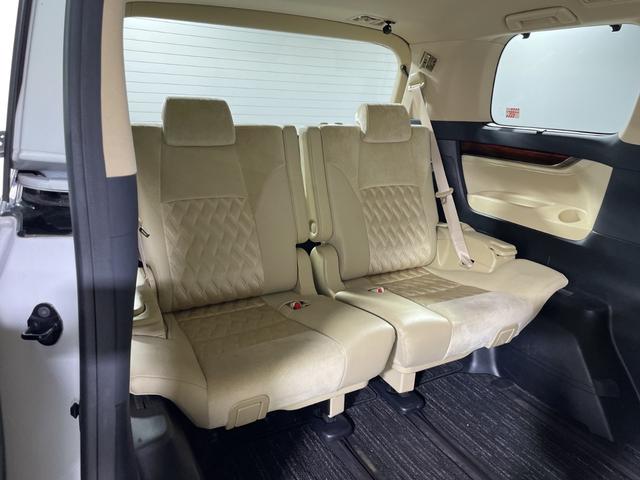 ヴェルファイア ２．５Ｖ　社外１０型ナビ　社外フリップダウンモニター　Ｂカメラ　両側電動　モデリスタエアロ　クルコン　ＰＢＤ　ＬＥＤヘッド／フォグランプ　コンビシート／ステアリング　前席パワーシート　運転席ポジションメモリー（55枚目）