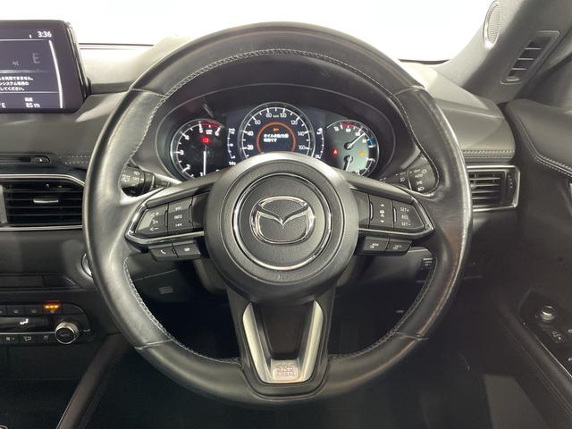 ＣＸ－５ ＸＤ　エクスクルーシブモード　マツダコネクト　３６０度ビュー　ＢＯＳＥ　ＨＵＤ　ＰＢＤ　ｉ－ＡＣＴＩＶＳＥＮＳＥ　ＳＣＢＳ　ＳＢＳ　ＭＲＣＣ　ＢＳＭ　前席パワシート／ベンチレーション　前席後席シートヒーター　ステアリングヒーター（11枚目）