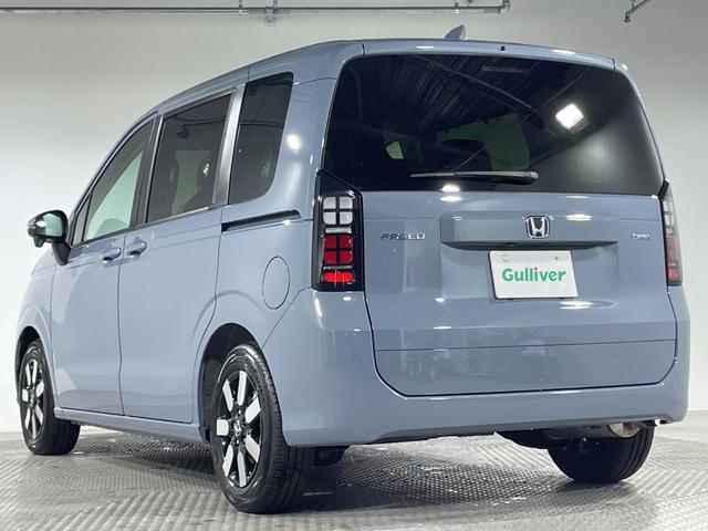 フリード ｅ：ＨＥＶエアー　ＥＸ　登録済未使用車　純正９型ディスプレイオーディオ　ナビ　バックカメラ　フルセグ　両側電動　ホンダセンシング　革巻ステアリング　前席シートヒーター　ＡＨＢ　ＬＥＤヘッドランプ　スマートキー　プッシュＳ（61枚目）