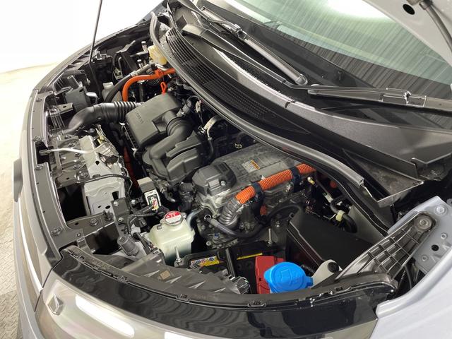 フリード ｅ：ＨＥＶエアー　ＥＸ　登録済未使用車　純正９型ディスプレイオーディオ　ナビ　バックカメラ　フルセグ　両側電動　ホンダセンシング　革巻ステアリング　前席シートヒーター　ＡＨＢ　ＬＥＤヘッドランプ　スマートキー　プッシュＳ（77枚目）