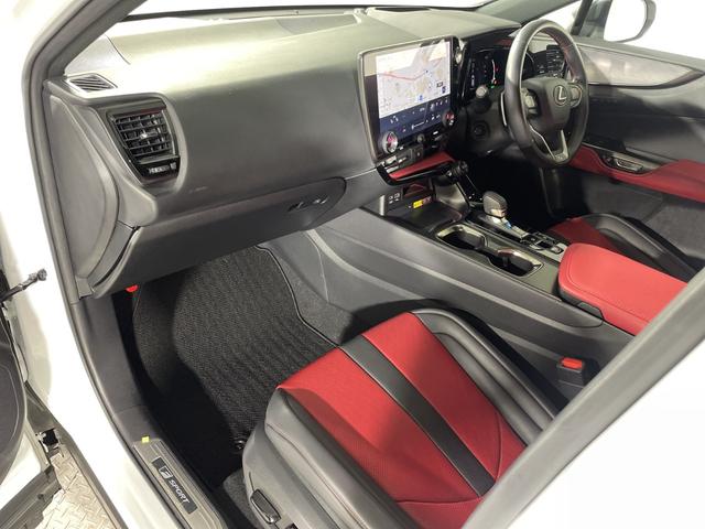 NX NX350h Fスポーツ レクサスセーフティシステム+ 純正DA ムーンルーフ 置くだけ充電 デジタルインナーミラー TRDエアロ HUD 前後ドラレコ ルーフレール PA レザーシート メモリシート AC100V ETC(45枚目)