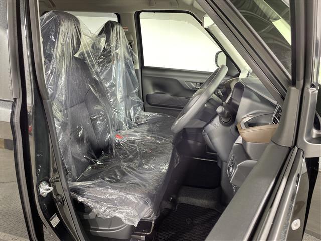 ムーヴ G 届出済未使用車 純正9型DA 両側電動 全方位ビューカメラ パーキングアシスト 衝突軽減ブレーキ アイドリングストップ オートハイビーム 置くだけ充電 LEDヘッドランプ リアソナー スマートキー(9枚目)