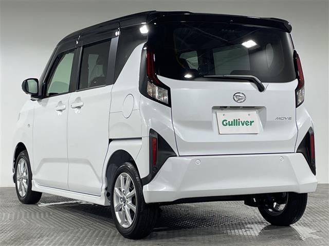 ムーヴ G 届出済未使用車/2トーン/純正9型DA/両側電動スライド/LEDヘッドライト/HDMI/全方位カメラ/コーナーセンサー/スマートキー/スペアキー/ステアリングスイッチ/オートライト/マット/バイザー(31枚目)